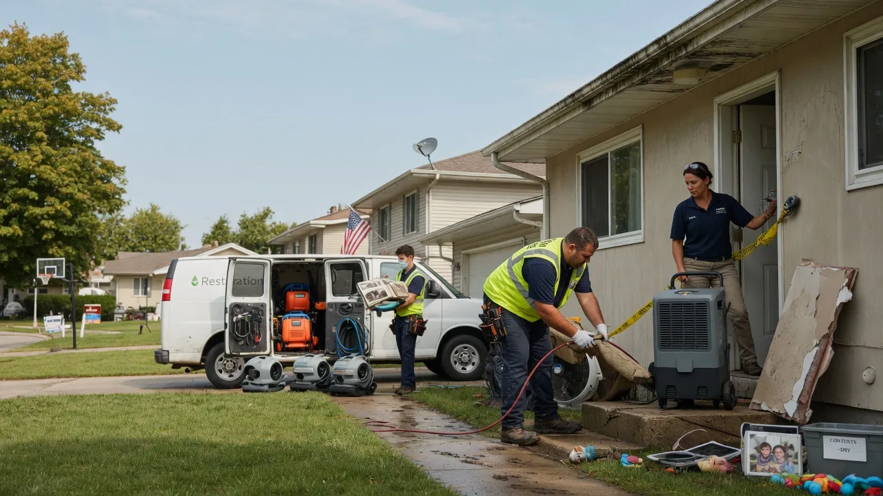 Water Damage Restoration in Bolingbrook, IL near me